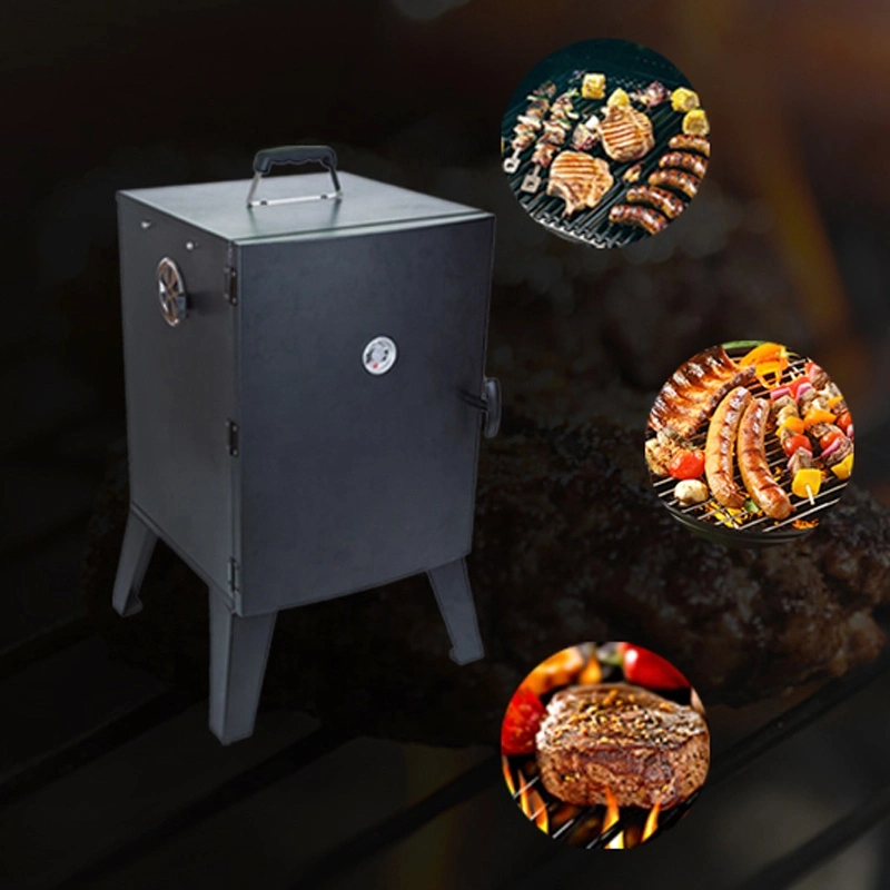 Smoker Grills Outdoor Vertical Offset Charcoal Smoker Barbecue Grill